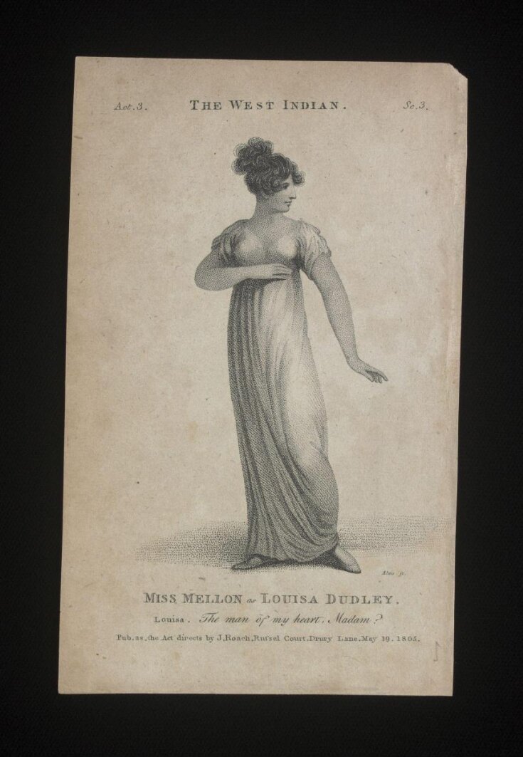 Miss Mellon as Louisa Dudley top image
