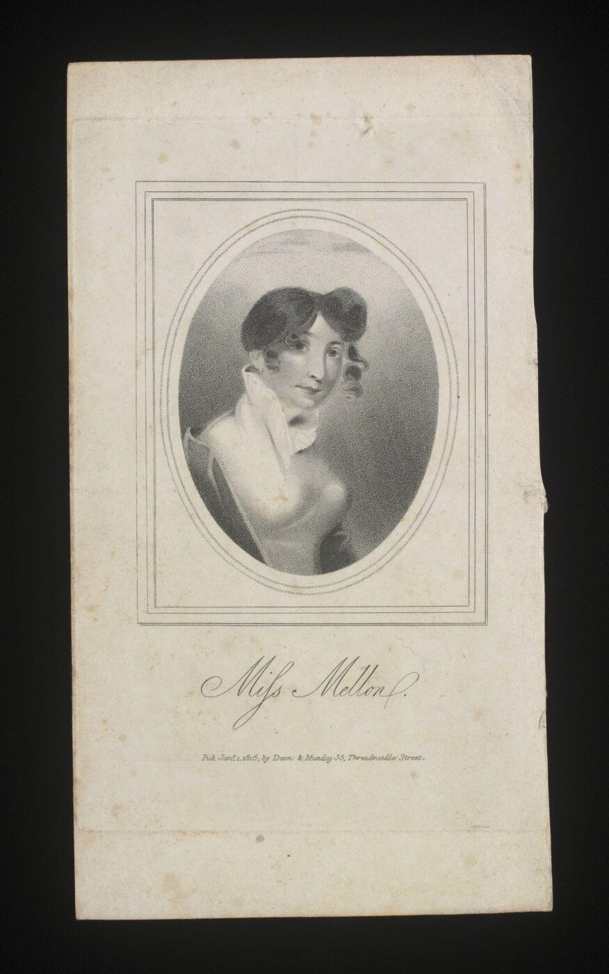 Unknown, Miss Mellon