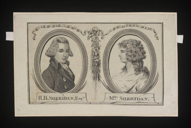 R. B. Sheridan, Esq and Mrs Sheridan top image