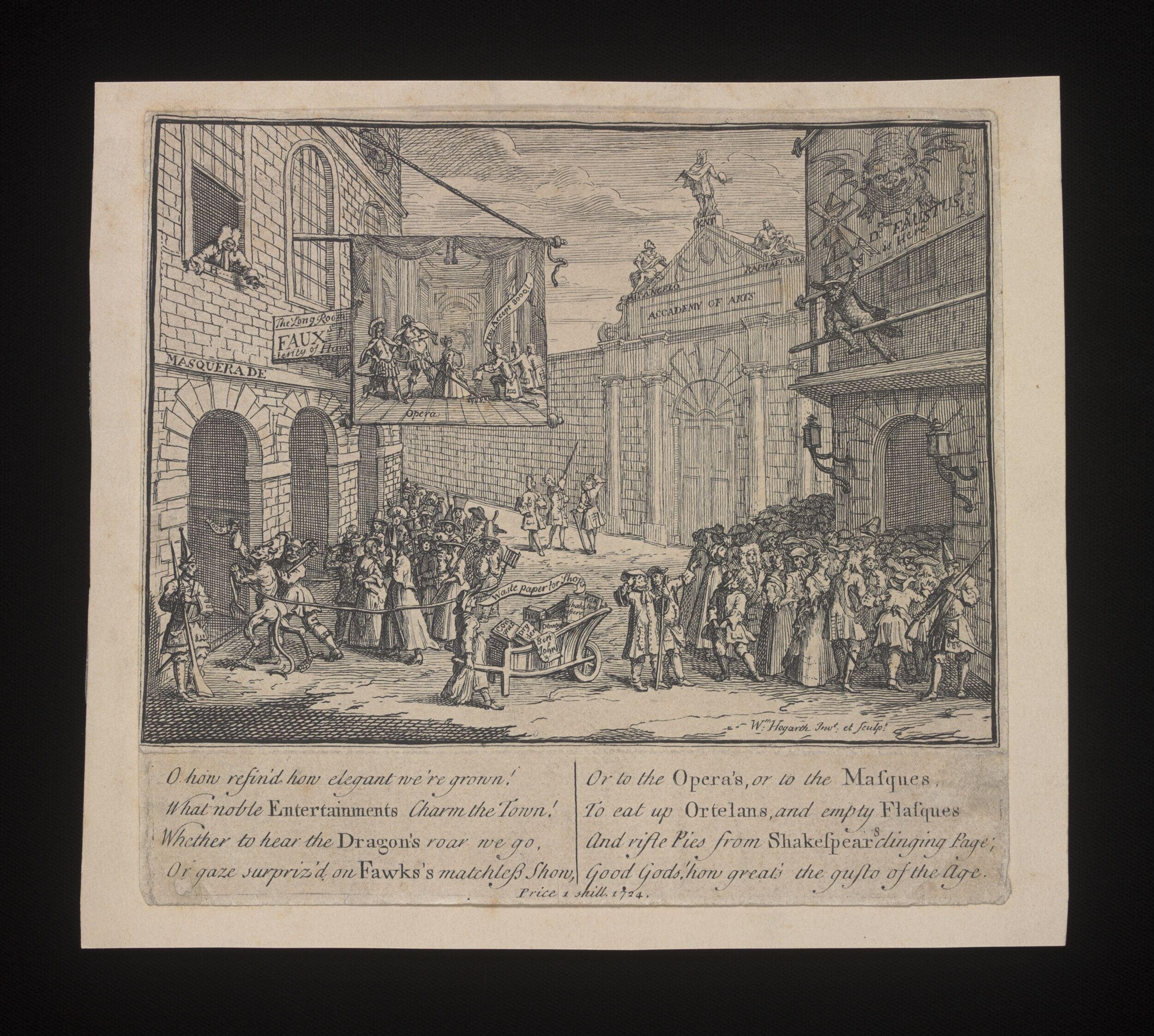 H Beard Print Collection by Hogarth, William