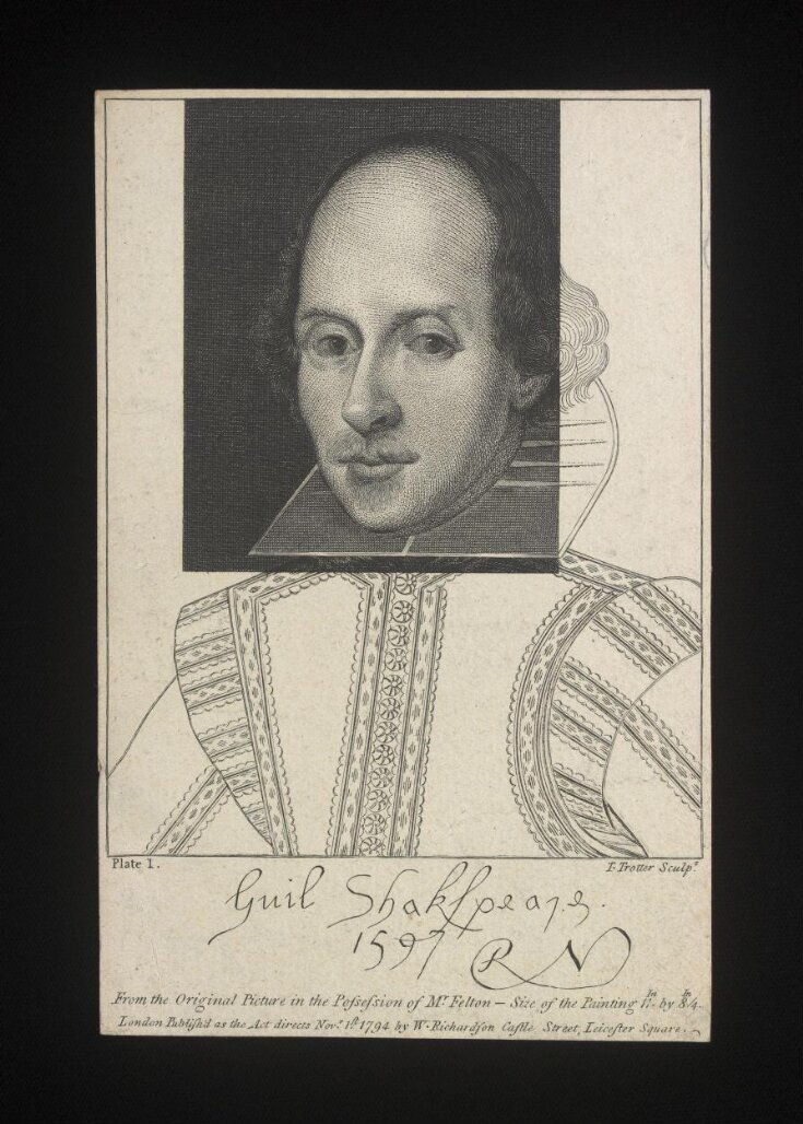 Guil Shakspeare 1597 top image