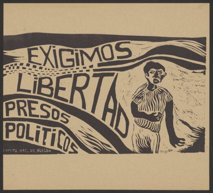 We demand freedom for political prisoners V&A Explore The Collections