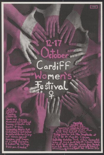 Cardiff Women's Festival poster