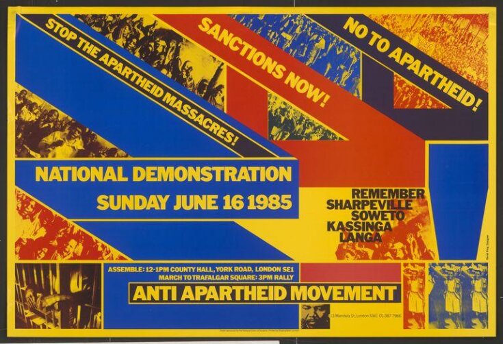 No to Apartheid top image
