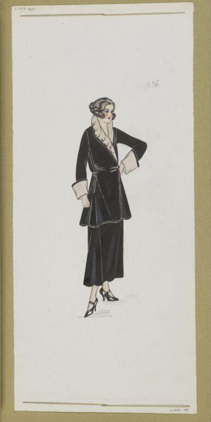 Hiver 1921 Madeleine Wallis V&A Explore The Collections