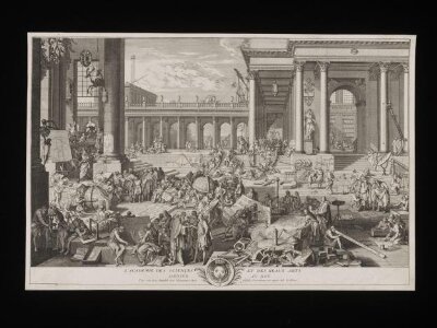 L'académie des Sciences et des Arts dédiée au Roy