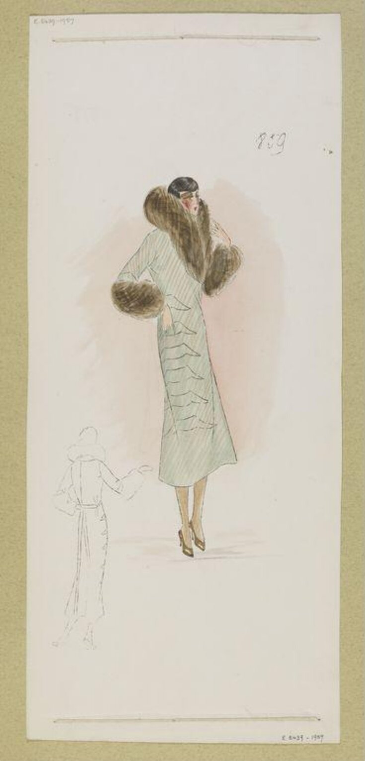 Hiver 1930 | Madeleine Wallis | V&A Explore The Collections
