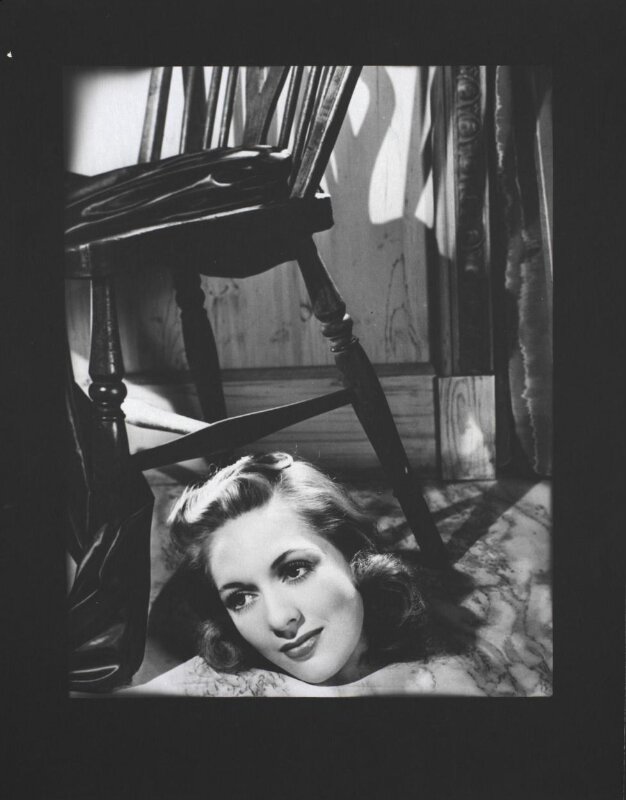 Surreal portrait of Diana Churchill, 1940, Great Britain