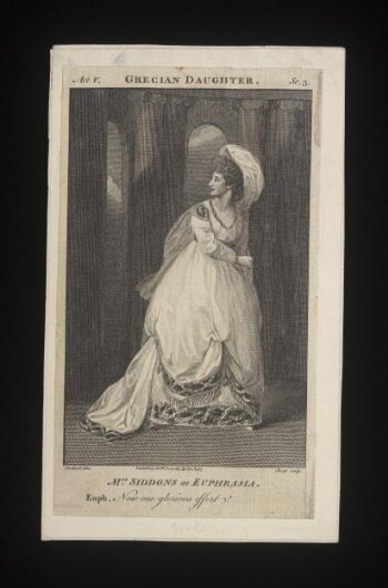 Mrs Siddons as Euphrasia