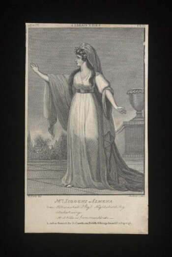 Mrs Siddons as Ismena