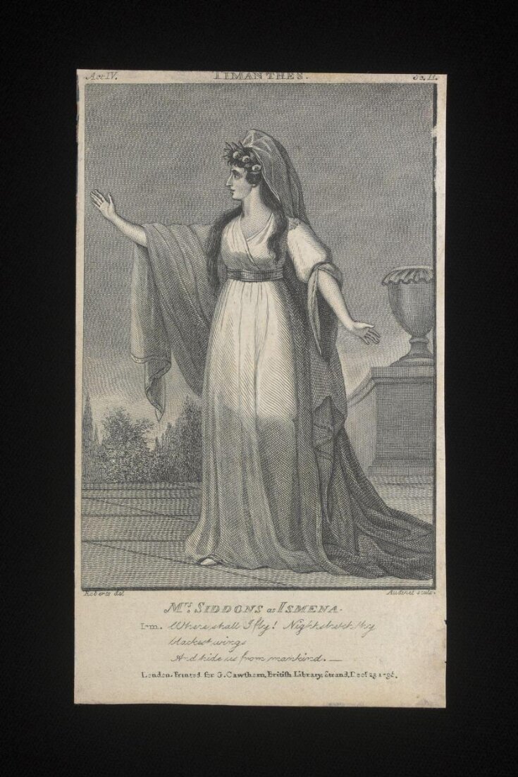 Mrs Siddons as Ismena top image