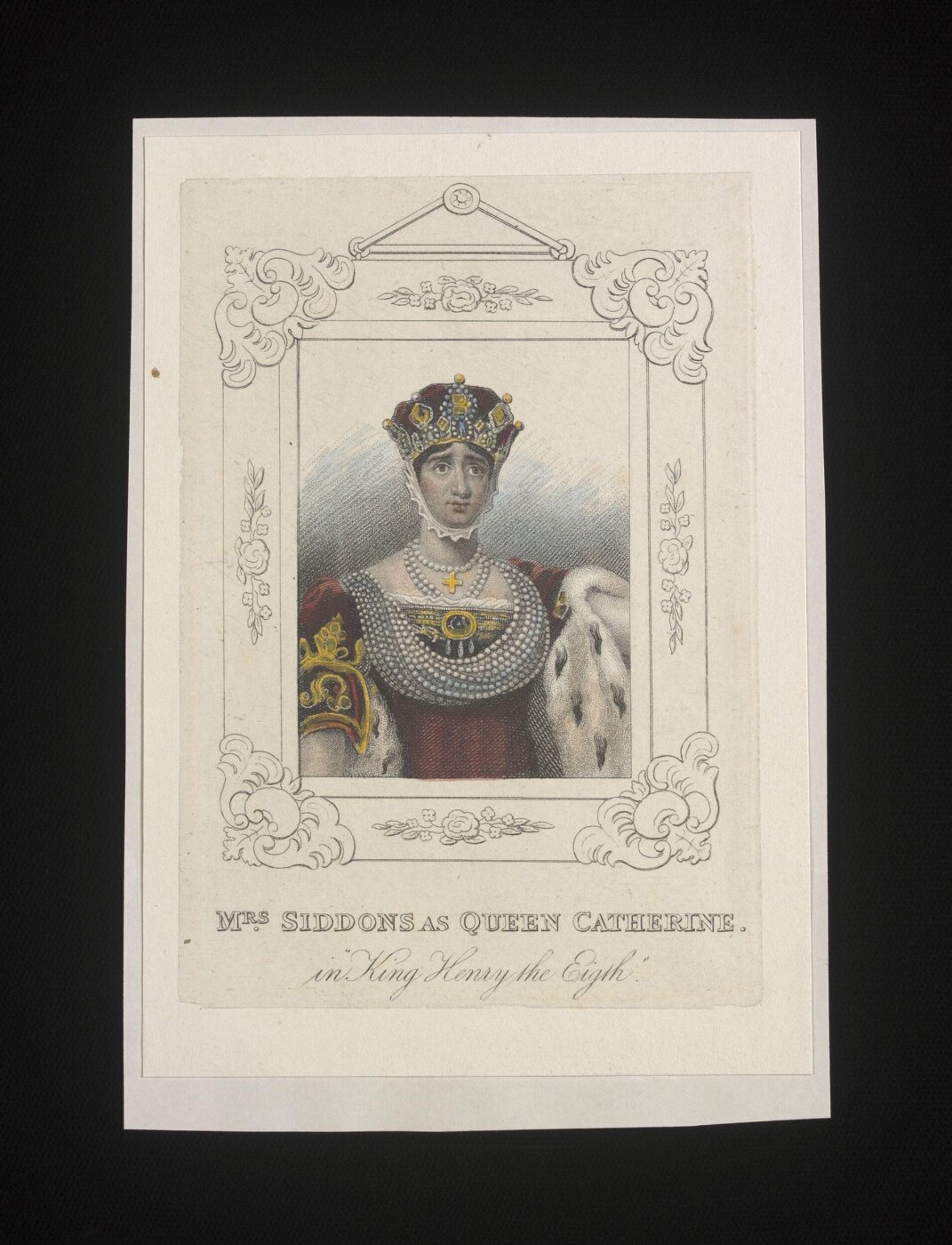 unknown, Mrs Siddons as Queen Catherine