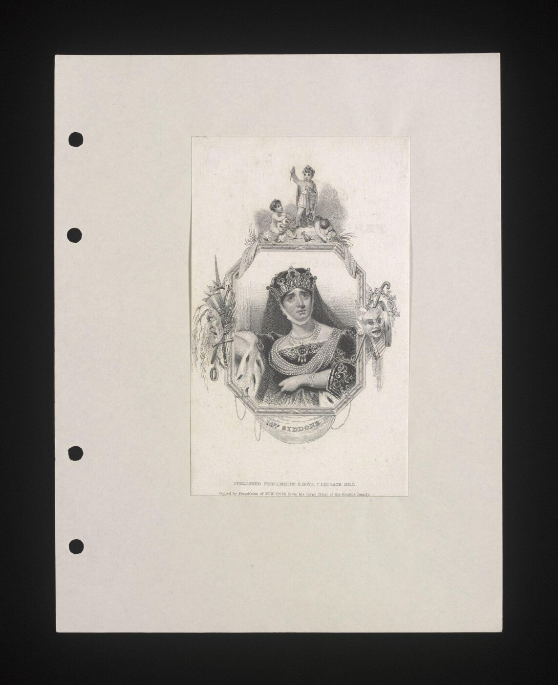 unknown, Mrs Siddons