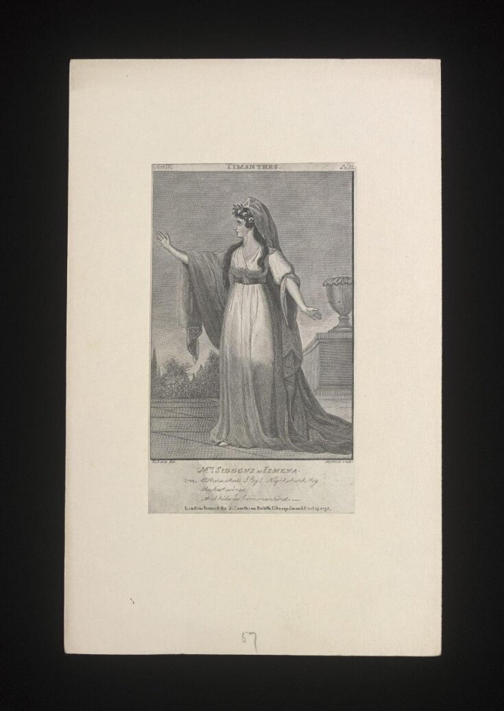 Mrs Siddons as Ismena top image