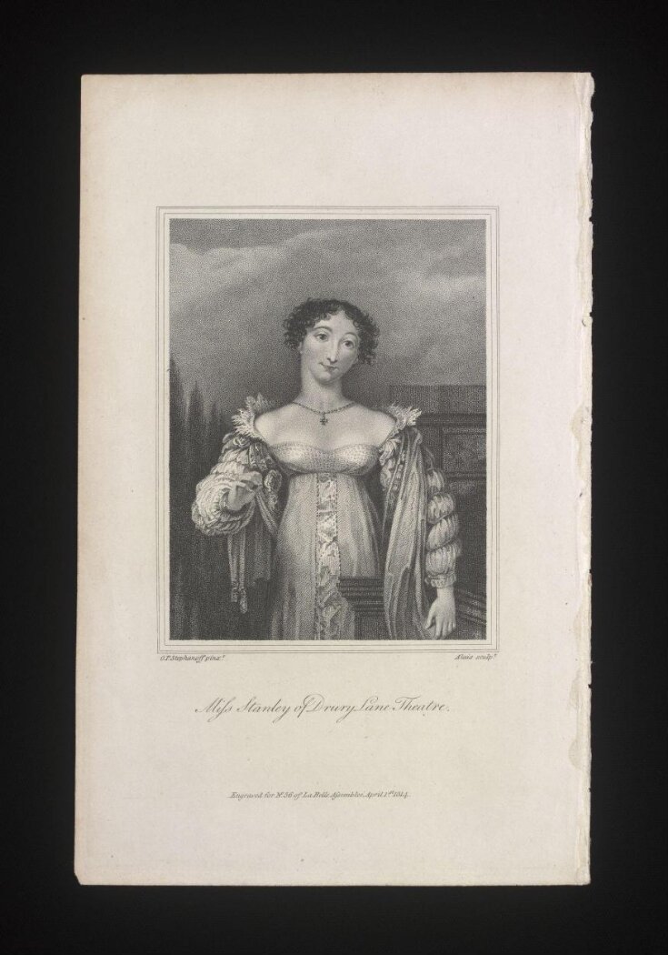 Miss Stanley of Drury Lane Theatre image