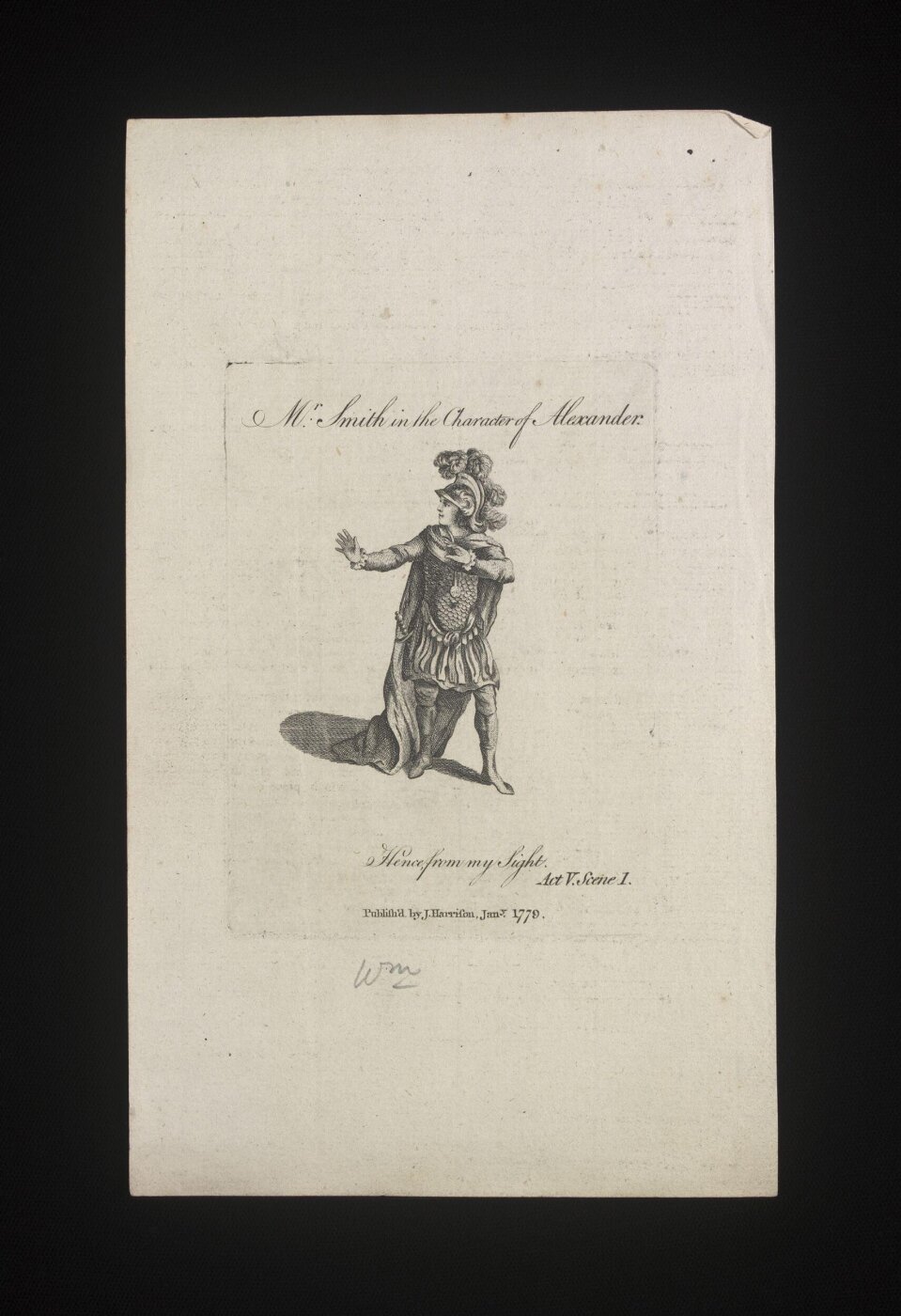 unknown, Mr Smith in the character of Alexander