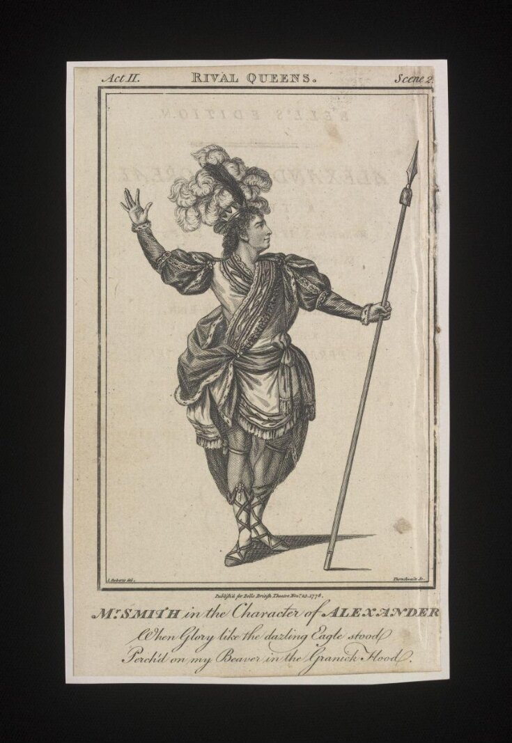 Mr Smith in the character of Alexander image