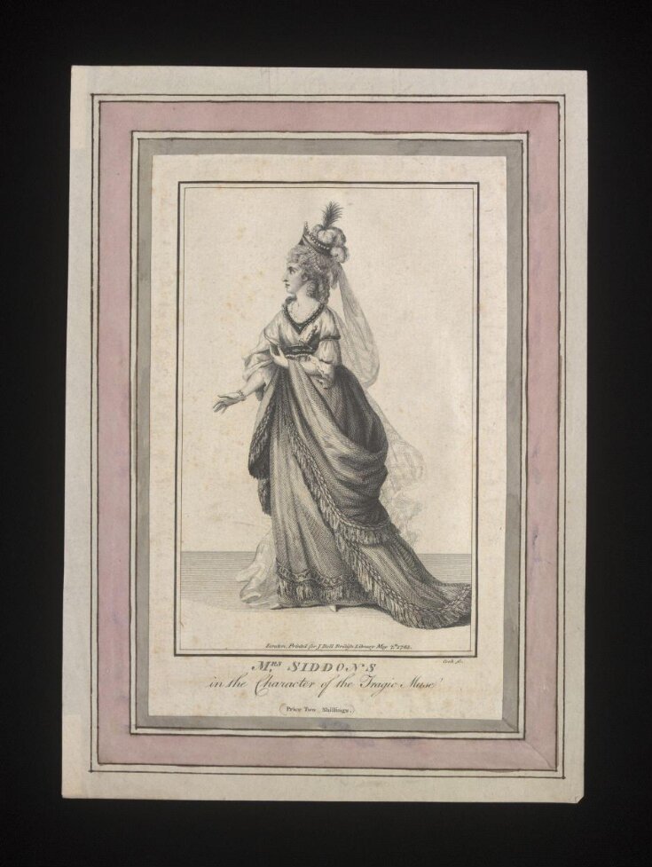 Mrs Siddons in the character of the Tragic Muse top image