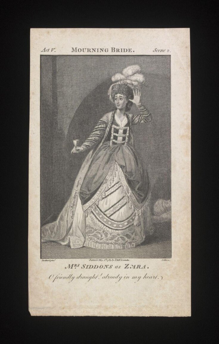 Mrs Siddons as Zara image