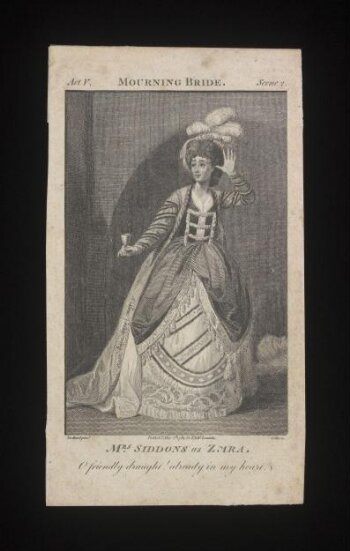 Mrs Siddons as Zara