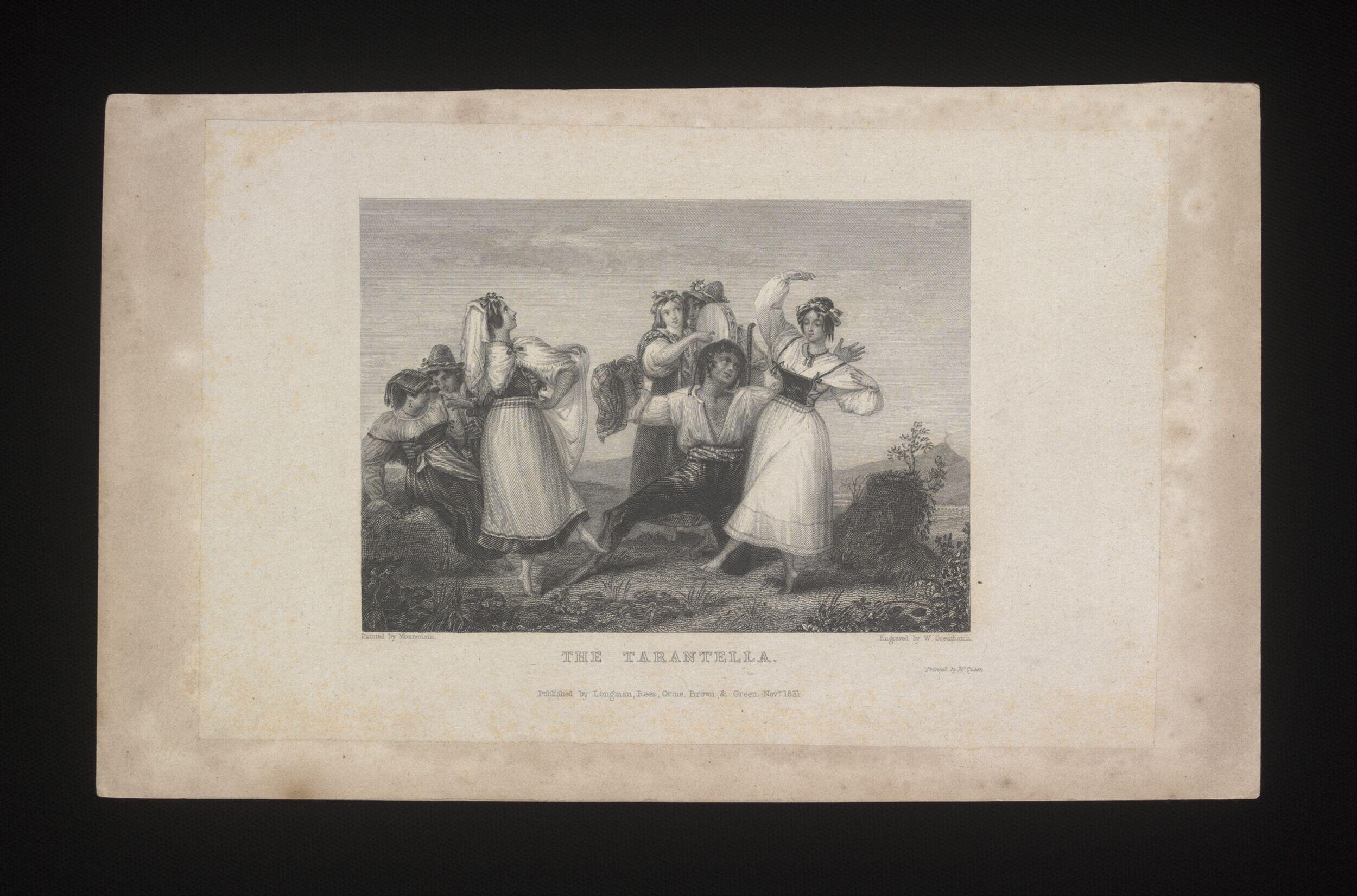 The Tarantella by Montvoisin