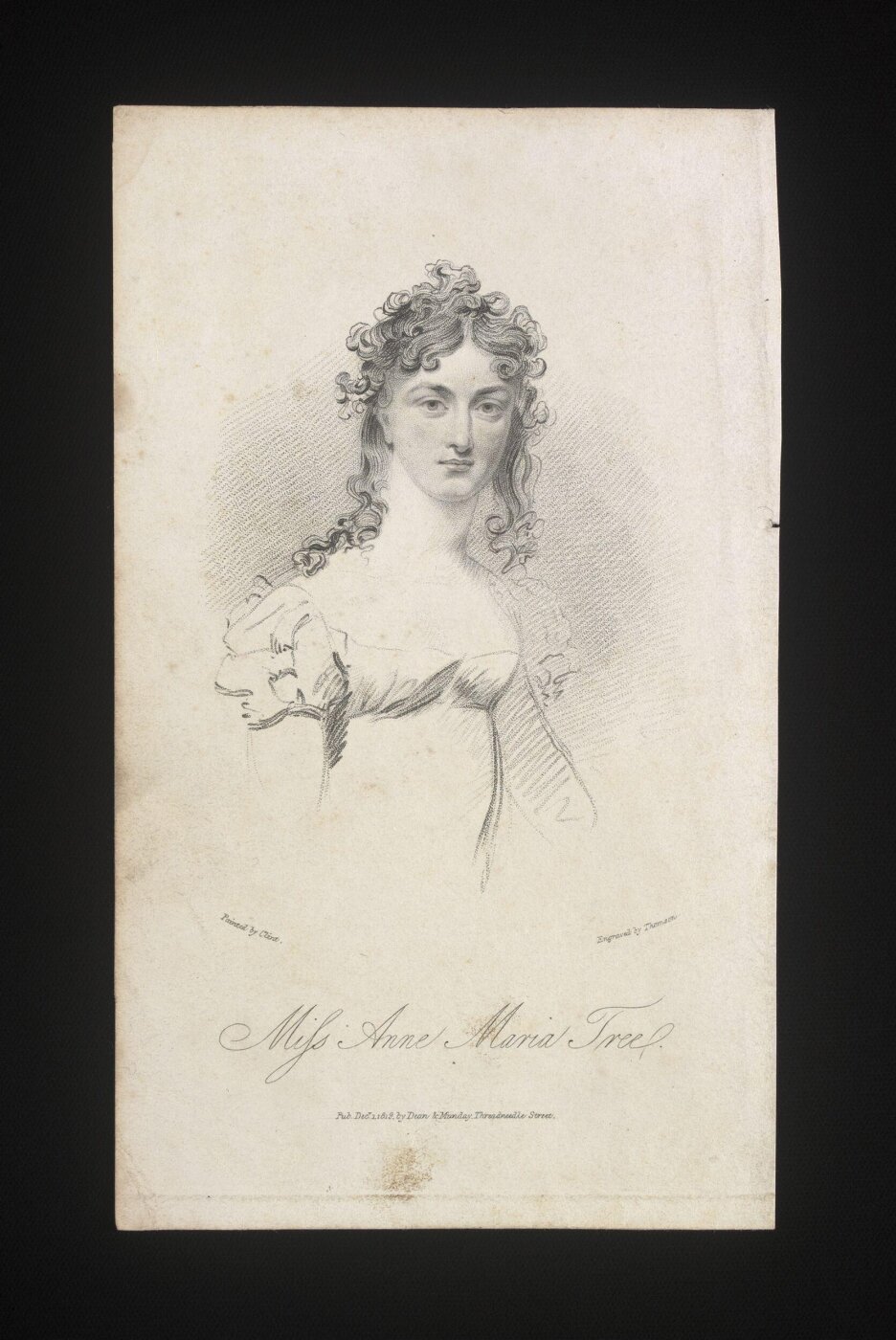 Alfred Clint, Miss Anne Maria Tree