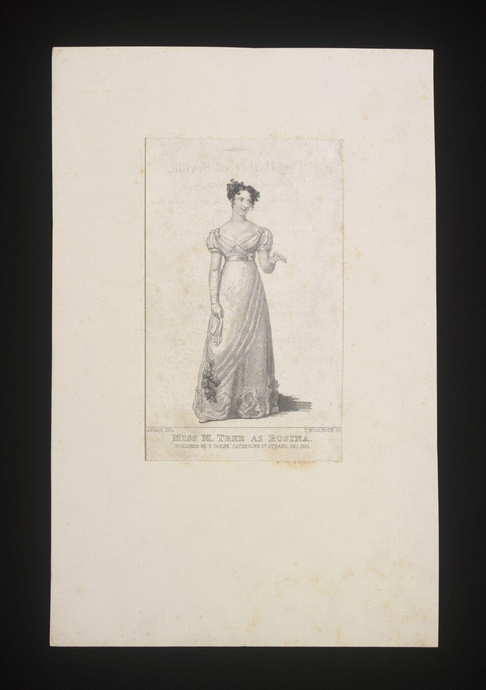 Thomas Charles Wageman, Miss M. Tree as Rosina