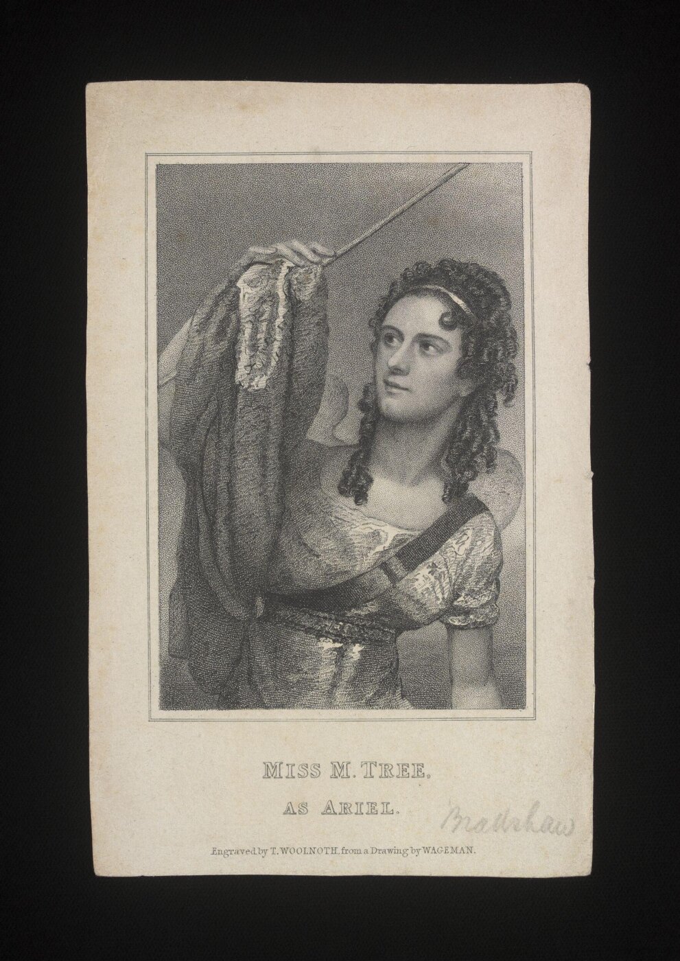Thomas Charles Wageman, Miss M.Tree as Ariel