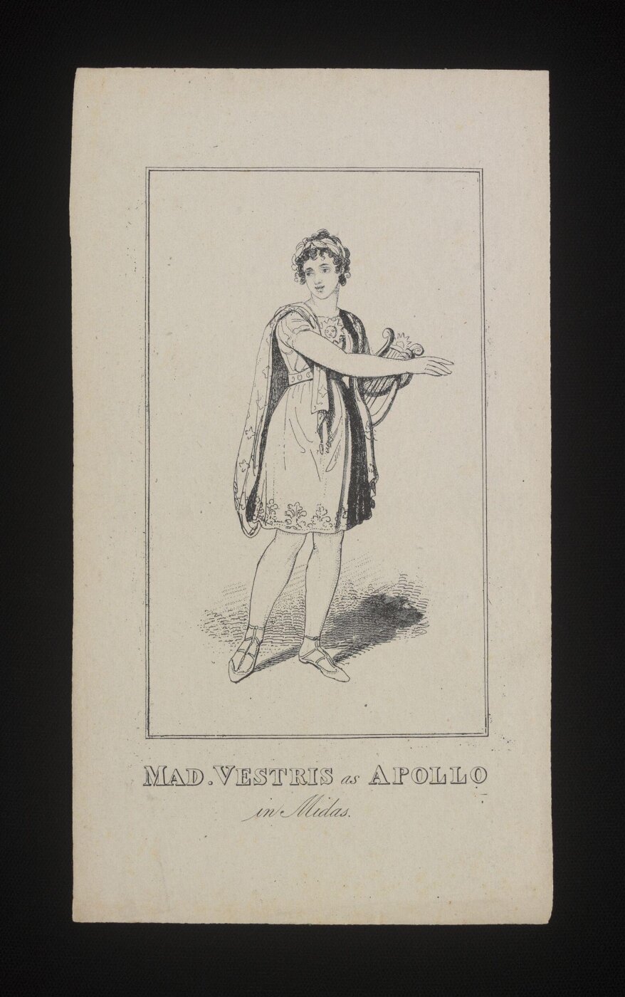 Unknown, Madame Vestris as Apollo/ in Midas