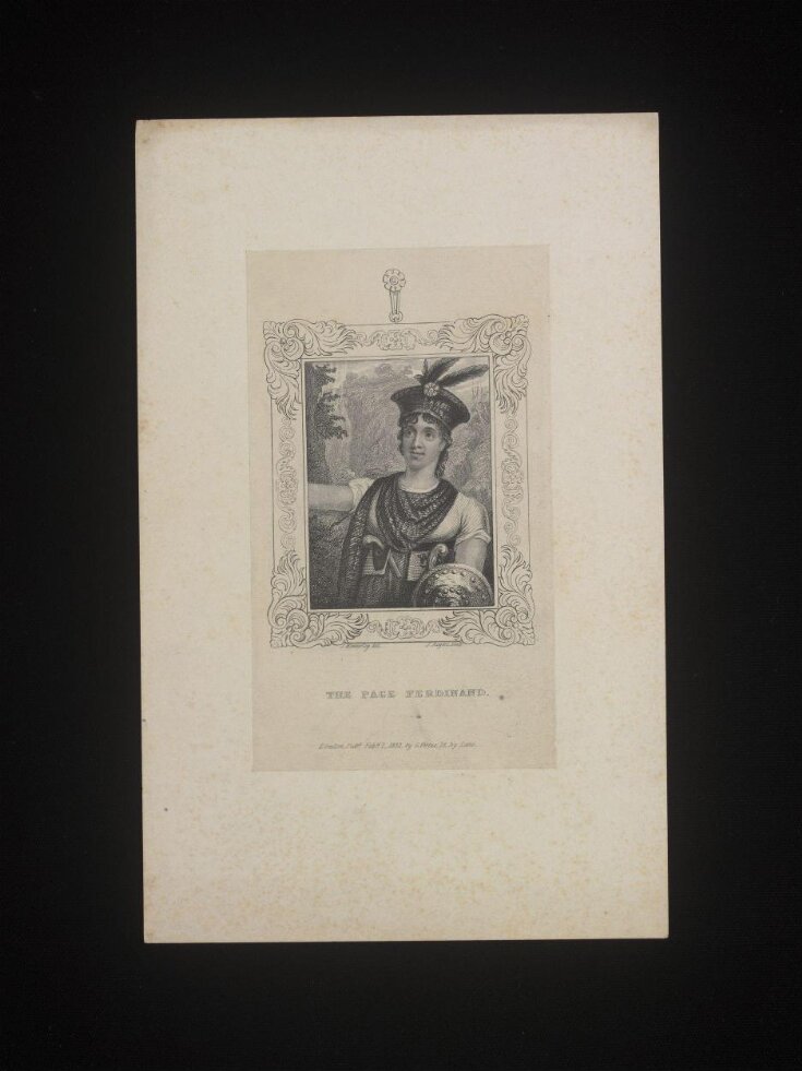 Madame Vestris as the Page Ferdinand top image
