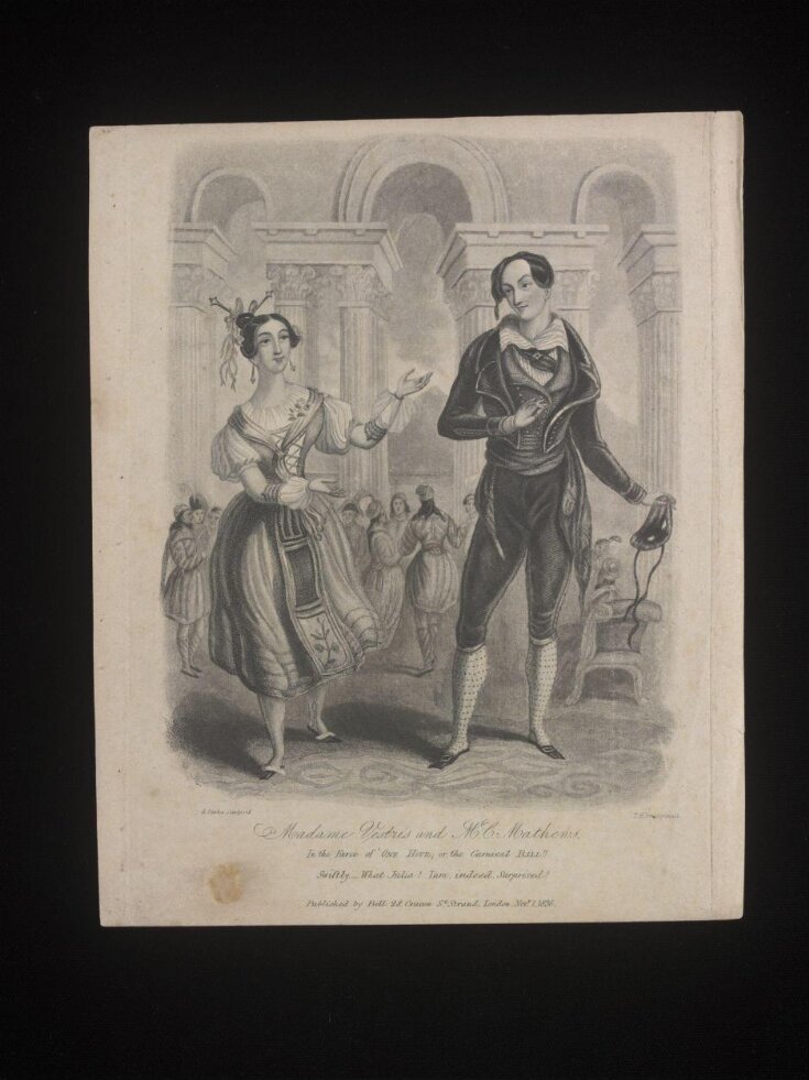 Madame Vestris and Mr. Charles Mathews top image