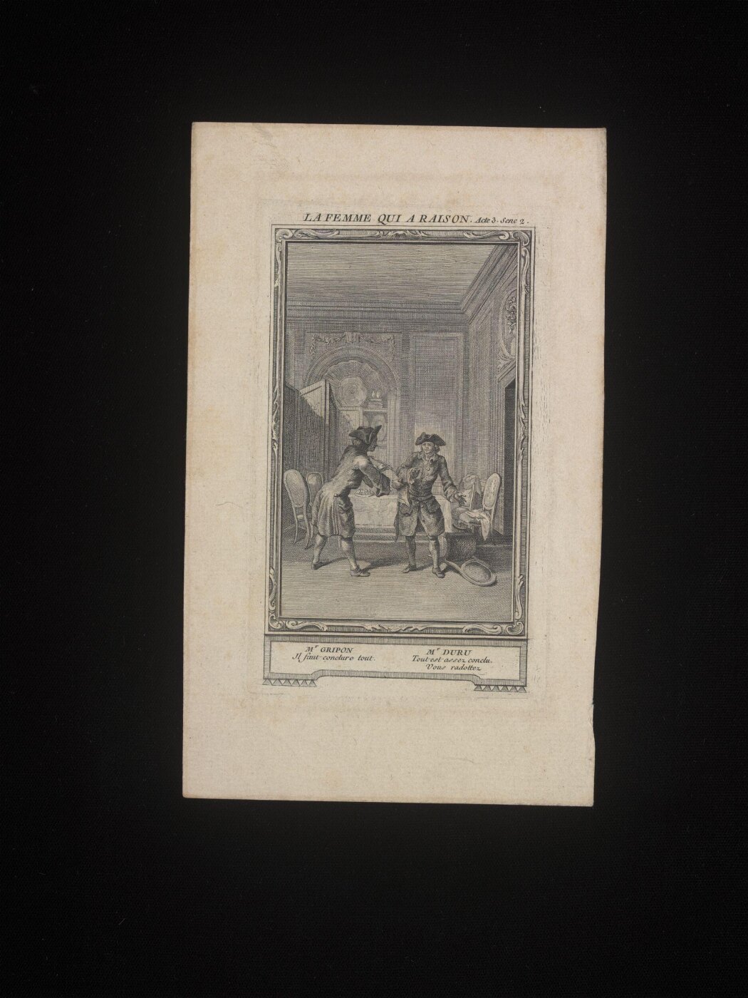 Unknown, La Femme qui a raison