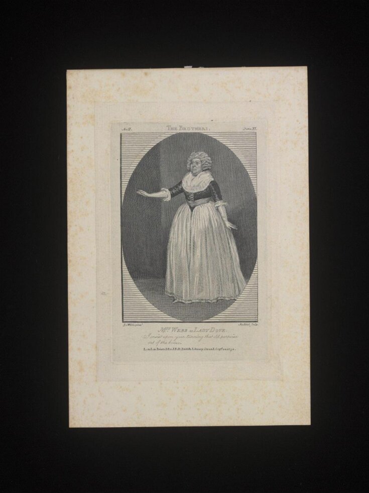 Mrs Webb as Lady Dove top image