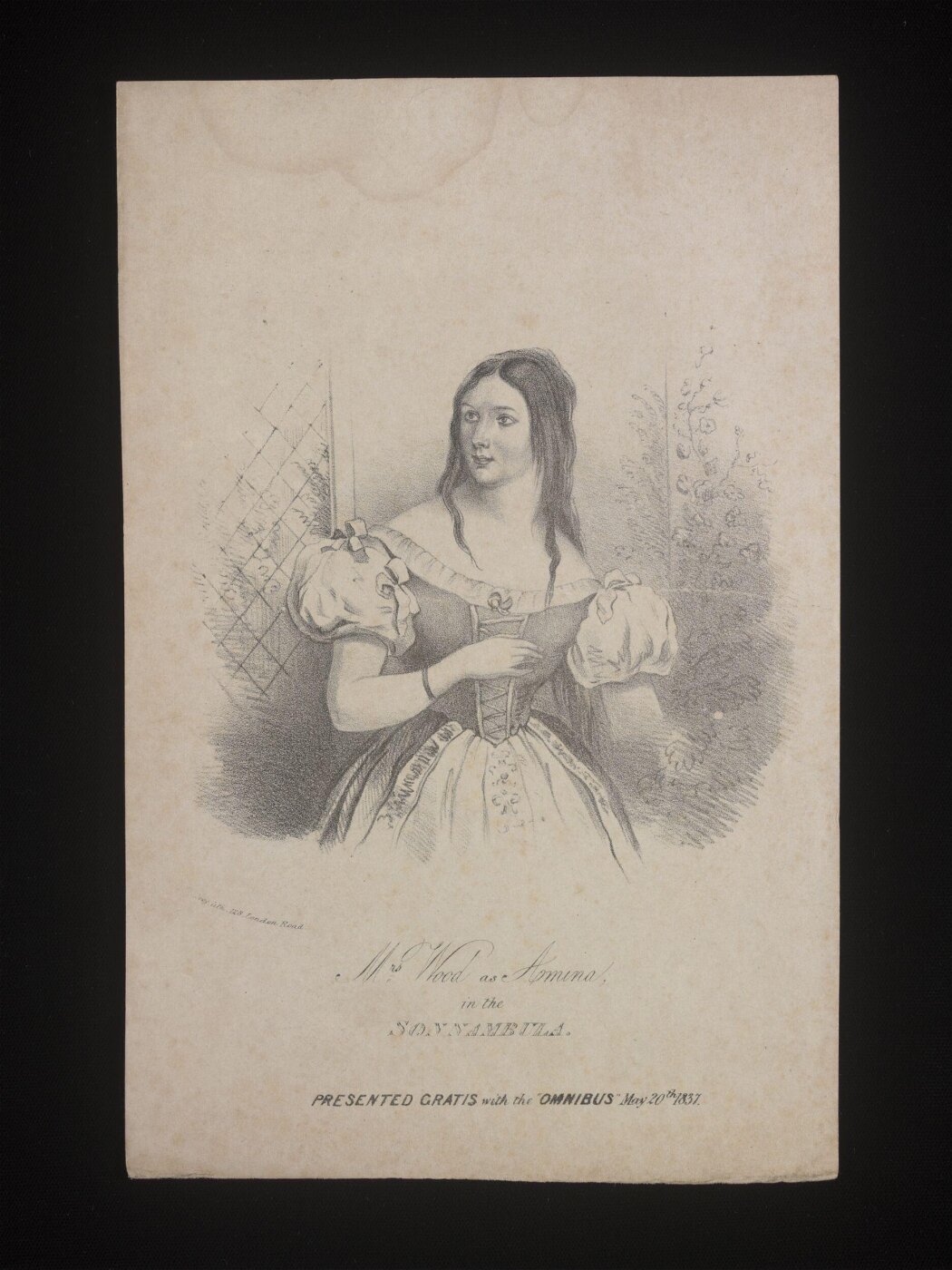 Unknown, Miss Paton as Amina