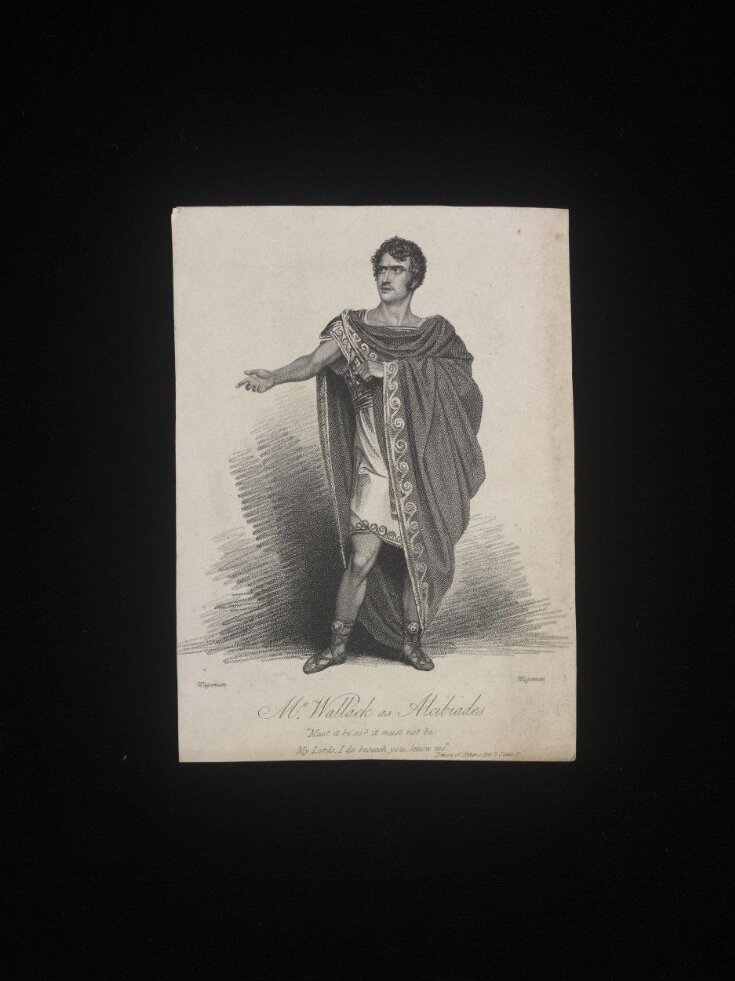 Mr Wallack as Alcibiades top image