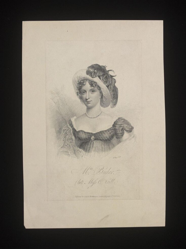 Mrs Becher (late Miss O'Neill) image