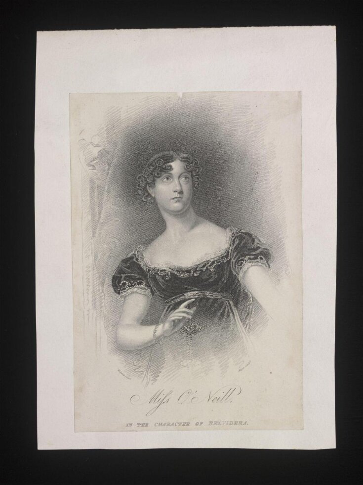 Miss O'Neill in the Character of Belvidera | John Philip Davis | Henry ...