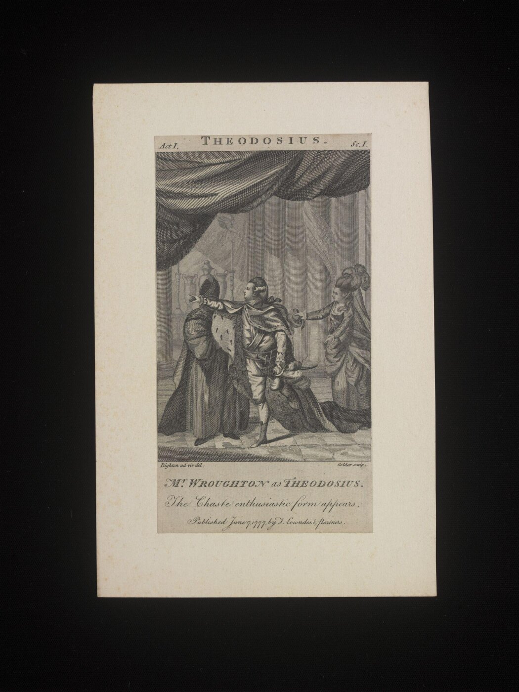 Goldar, Mr Wroughton as Theodosius