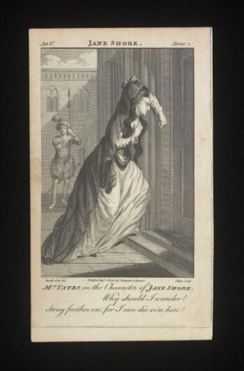 Mrs Yates in the character of Jane Shore