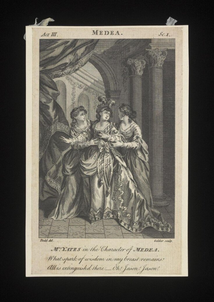 Mrs Yates in the character of Medea top image