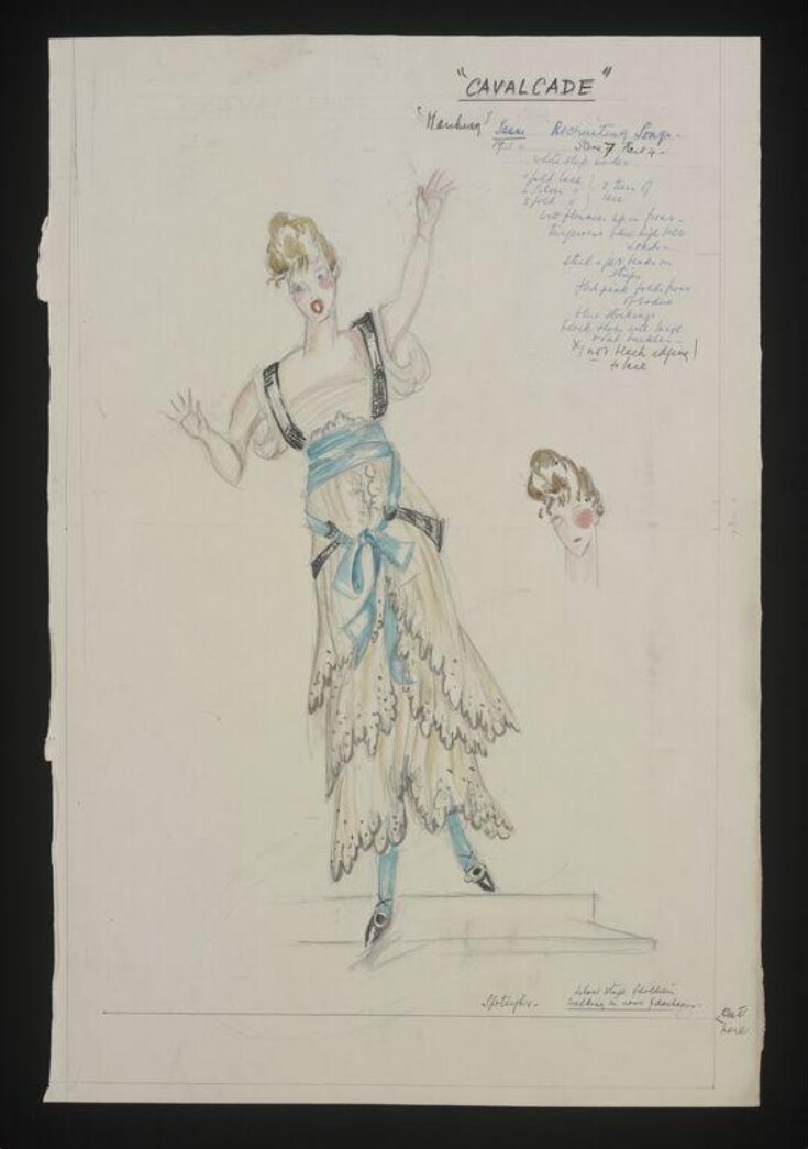 Gladys Calthrop costume design for Cavalcade top image