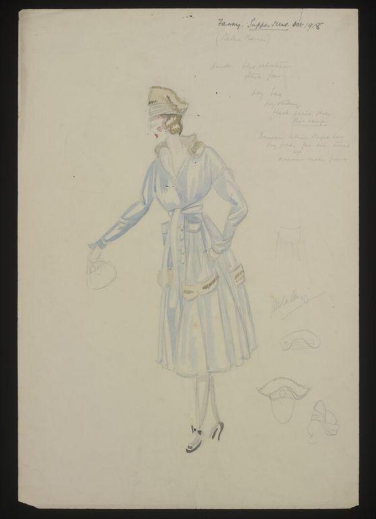 Gladys Calthrop costume design for Cavalcade | Calthrop, Gladys | V&A ...