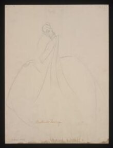 Gladys Calthrop costume design for La Locandiera thumbnail 1