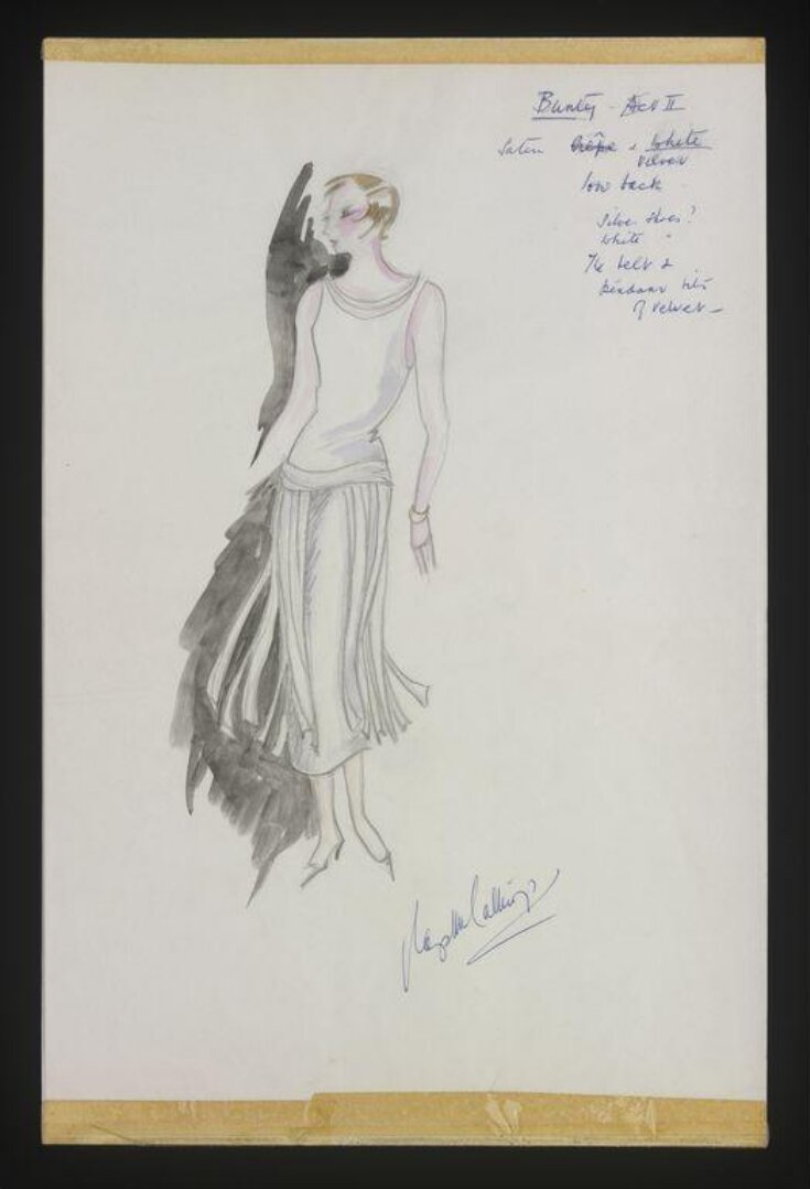 Gladys Calthrop costume design for The Vortex top image