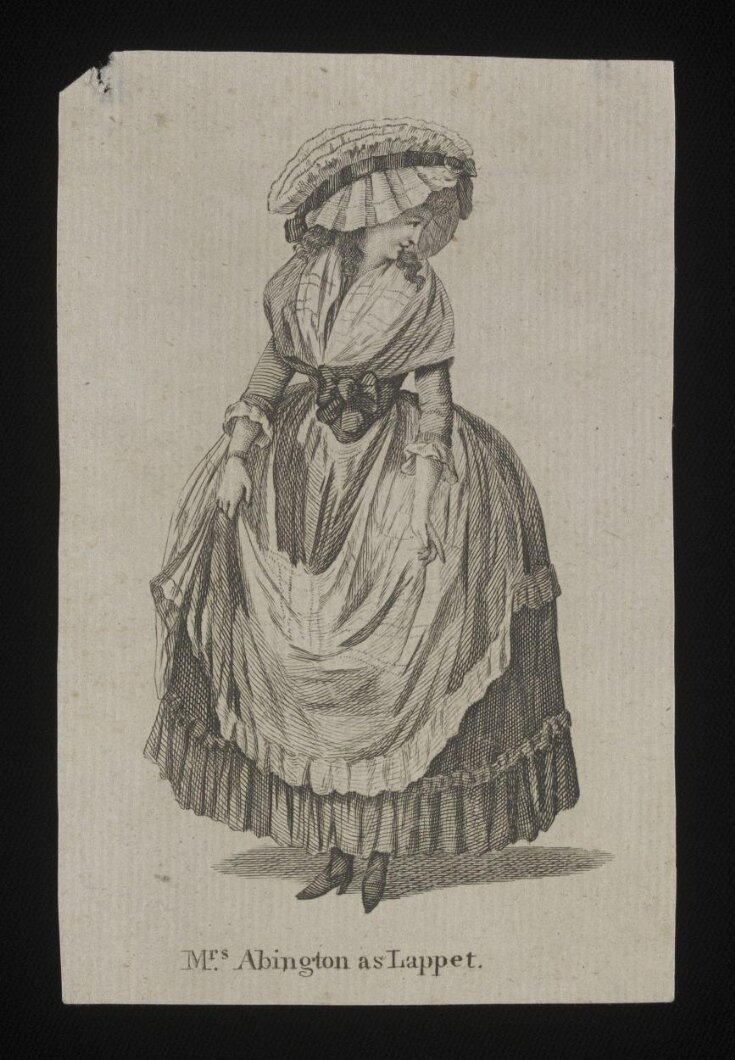 Mrs. Abington in the character of Lappet top image