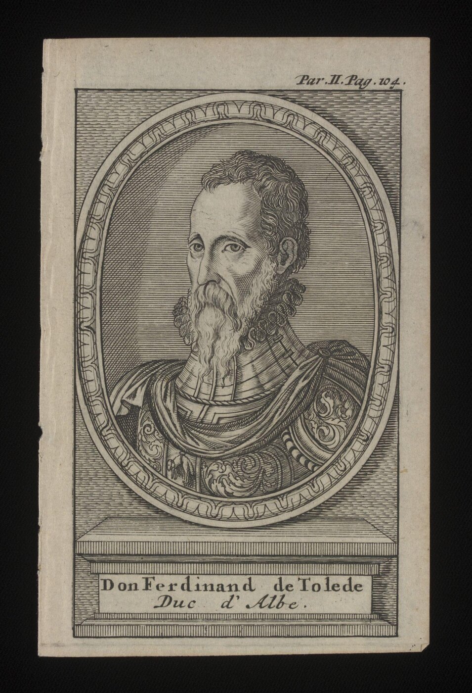 Unknown, Duc d'Albe as Don Ferdinand de Tolede