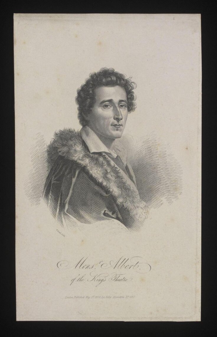 Mons<sup>r</sup> Albert of the King's Theatre image