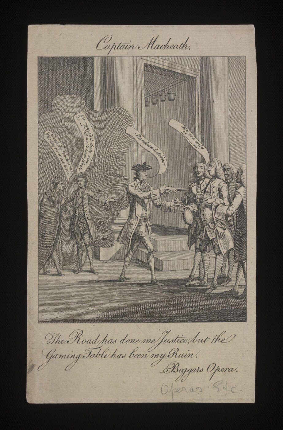 Unknown, Captain Macheath