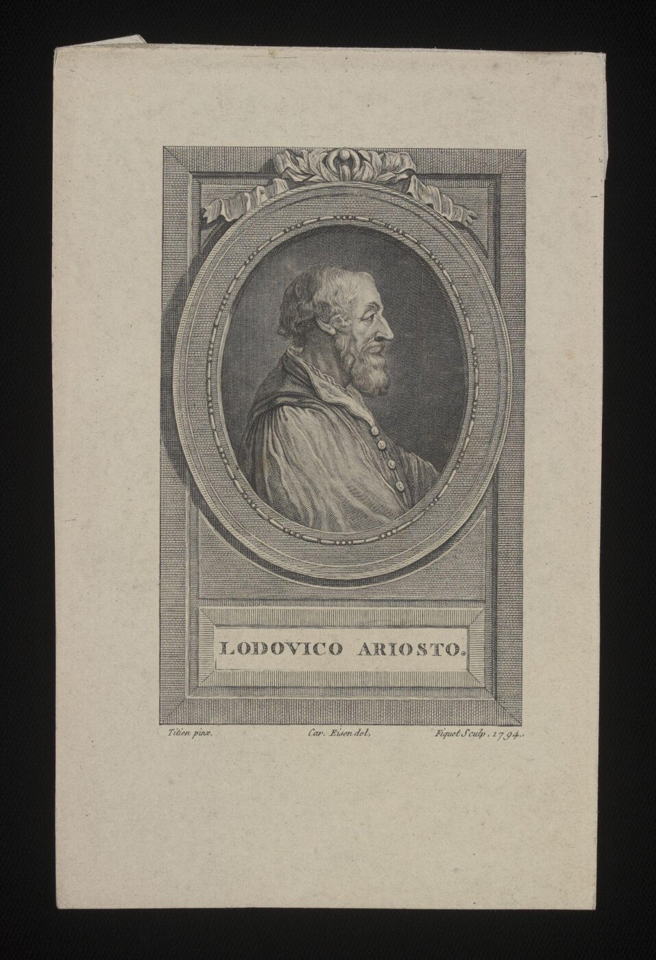 Titian, Lodovico Ariosto
