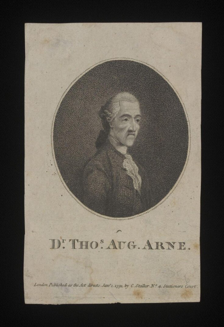 Composer Thomas Augustine Arn image